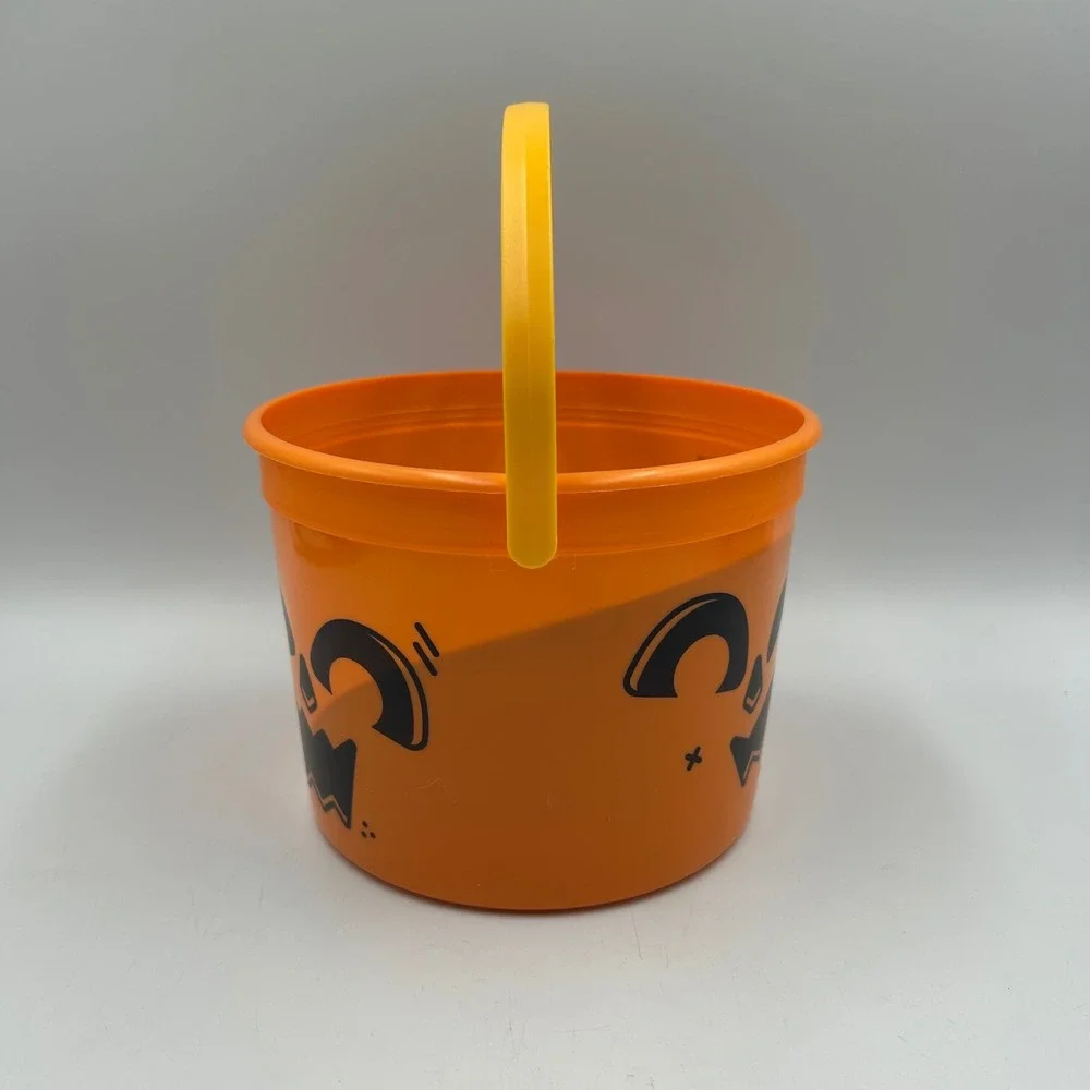 NEW! 2025‎ McDonald's Happy Meal BOO Bucket Orange Halloween Pail with Stickers